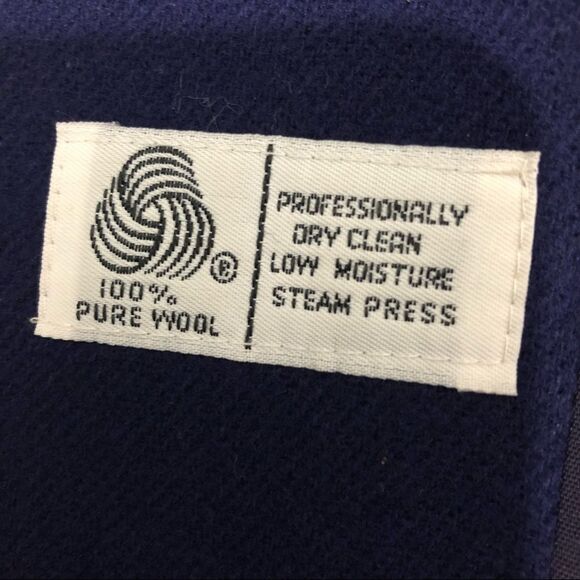 SAVANNAH 100% Wool Blazer Jacket Academia Lined One-Button Sz 12 Petite - Picture 10 of 10